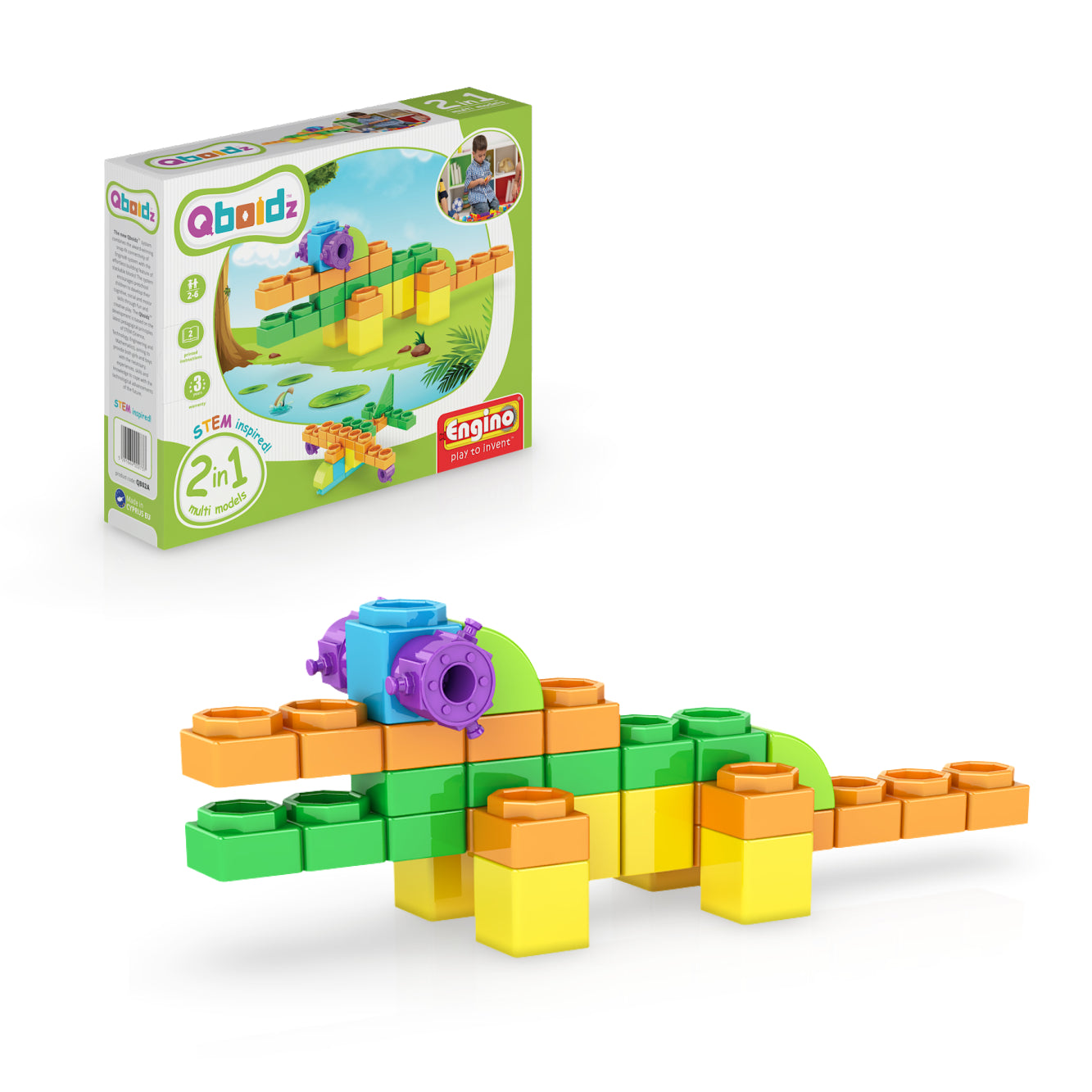 Engino Giocattolo STEM CE301MM-A, Kit Costruzioni Per Bambini 8+, Spazio E Draghi, 20 Modelli